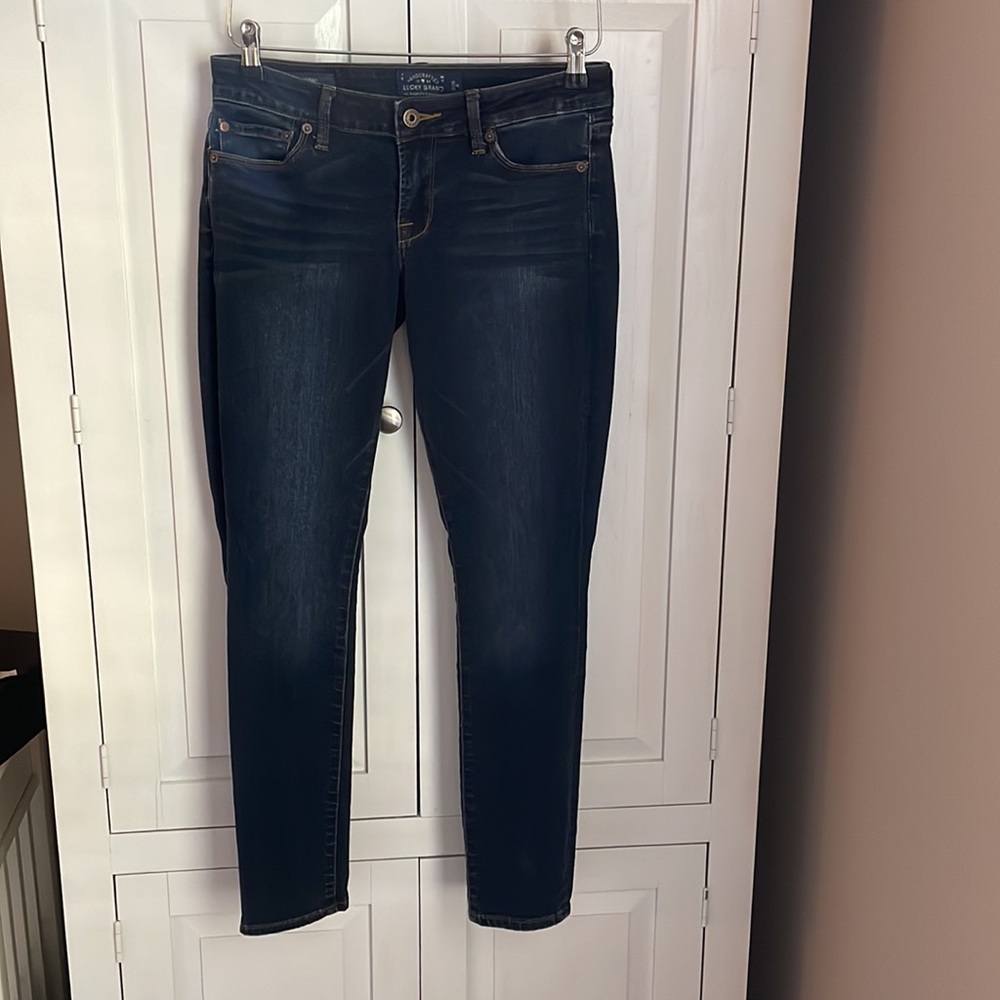 Lucky Brand Lolita Dark Wash Low Rise Skinny Jeans 2/26